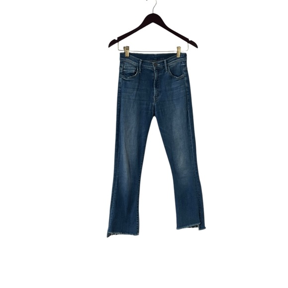 MOTHER Insider Not Rough Enough Crop Frayed Jeans - Picture 7 of 7